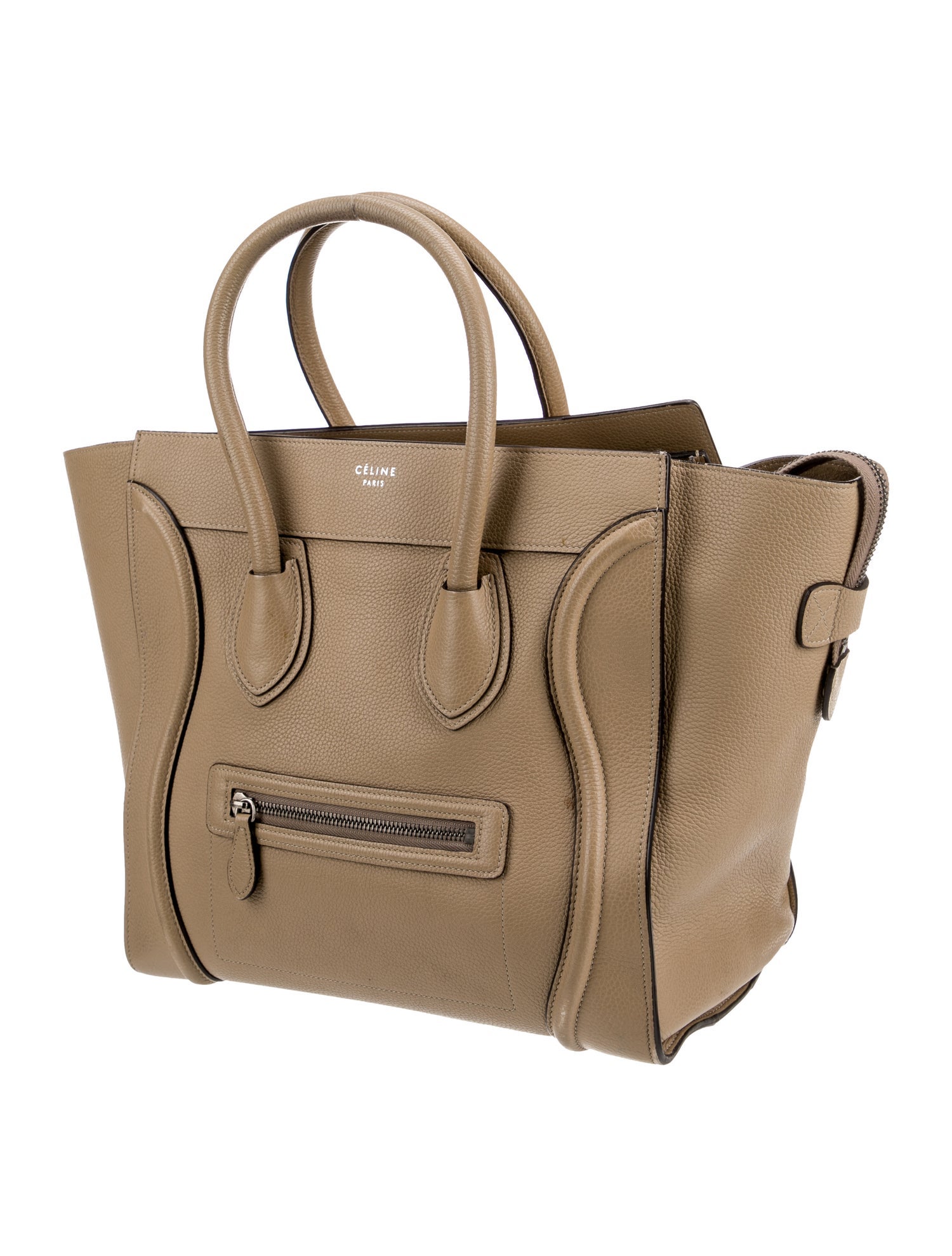 Celine Leather Luggage Mini